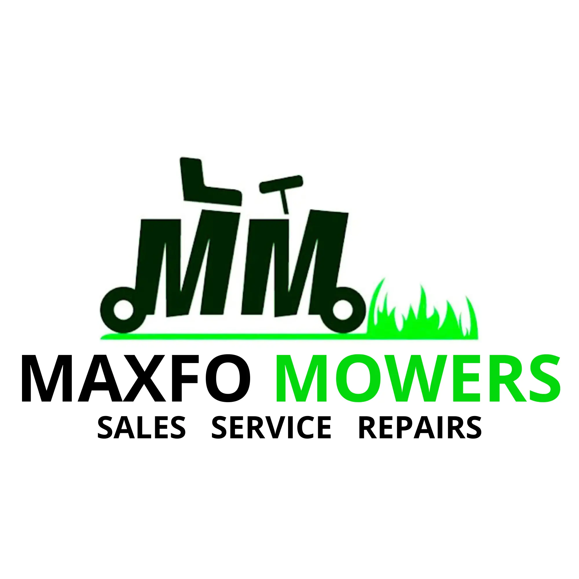 MAXFO MOWERS LOGO